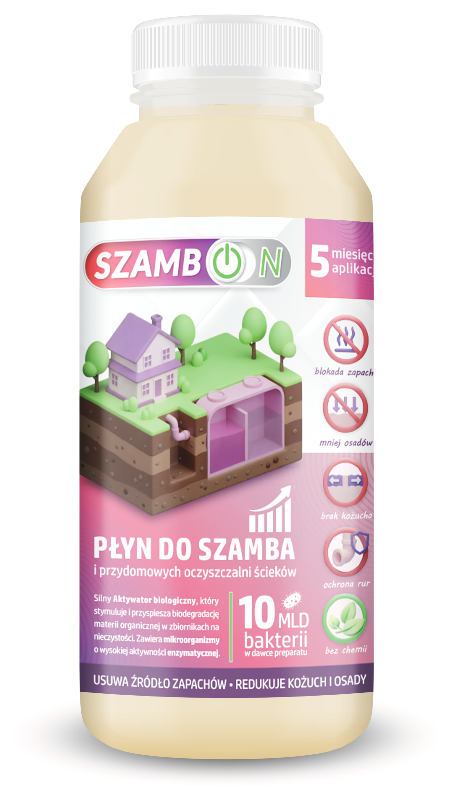 preparat do szamba i oczyszczalni szambon w płynie